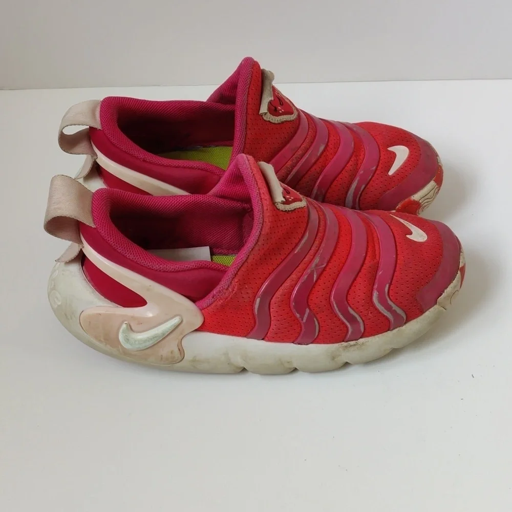 Vibrant Pink Nike Air Max Plus Tn Kids Shoes - Size US 1 - Picture 2 of 8